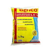 Cloro Piscina Genco Estabilizador 1,0Kg