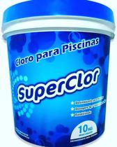 Cloro SuperClor Estabilizado Granulado BD 10kg - ClorUp