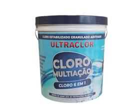 Cloro ultraclor multiacao 6 em 1 10 kilos