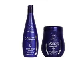 Clorofitum Miracle Platinum Pós-Shampoo e Máscara