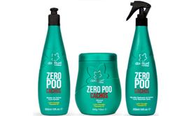 Clorofitum Zero Poo Ativador de Cachos e Máscara e Soro Day After