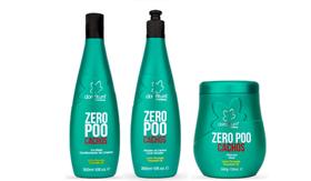 Clorofitum Zero Poo Co-Wash e Ativador de Cachos e Máscara