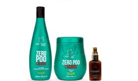 Clorofitum Zero Poo Co-Wash e Máscara e Cauterizador35 ml