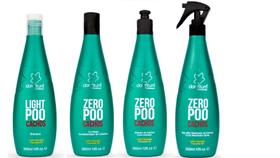 Clorofitum Zero Poo Shampoo e Co-Wash e Ativador de Cachos e Soro Day After
