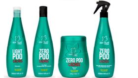 Clorofitum Zero Poo Shampoo e Co-Wash e Máscara e Soro Day After