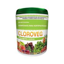 Cloroveg - Sanitizante em Pó com Cloro Ativo para Higienização de Frutas, Verduras e Legumes Cloroveg - Sanitizante em Pó com Cloro Ativo para Higienização de Frutas, Verduras e Legumes