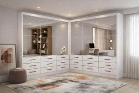 Closet 6 Portas 18 Gavetas Domus PREMIUM - Grand Line Closet 6 Portas 18 Gavetas Domus PREMIUM - Grand Line