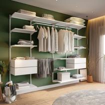 Closet Aberto Modular para Casal 265cm Eternity Closet Aberto Modular para Casal 265cm Eternity