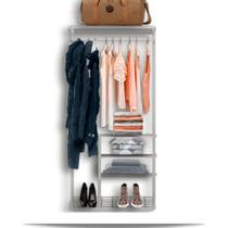 Closet Aramado - Linear CLR282 - 1,00m Closet Aramado - Linear CLR282 - 1,00m