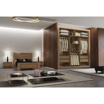 Closet Berlim Convencional 4 Gavetas MDF Rufato