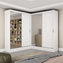 Closet Casal Duplo Belém 4 Portas Plus 4 Gavetas Carioca Móveis