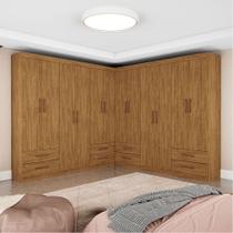 Closet Casal Duplo Lu 12 Portas 8 Gavetas Closet Casal Duplo Lu 12 Portas 8 Gavetas