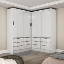 Closet Casal Duplo Sevilha 4portas 12Gavetas Carioca Móveis Closet Casal Duplo Sevilha 4portas 12Gavetas Carioca Móveis