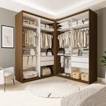 Closet Casal sem Portas 4 Gavetas Júlia Duo Yescasa