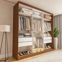 Closet Casal sem Portas 4 Gavetas Paris Yescasa