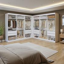 Closet Casal sem Portas 8 Gavetas Paris Duo Premium Closet Casal sem Portas 8 Gavetas Paris Duo Premium