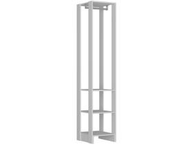 Closet com 1 cabideiro e 2 Prateleiras EY105 LinhaYes Emovell