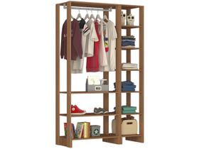 Closet com 1 Cabideiro, e 9 Prateleiras EY101-104 Linha Yes Emovell