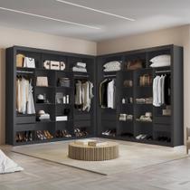 Closet Duplo NT6060 100% MDF Amoudi Móveis