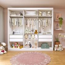 Closet Infantil sem Portas 4 Gavetas Isadora Closet Infantil sem Portas 4 Gavetas Isadora