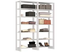 Closet Modulado 2 Peças 12 Prateleiras Yes