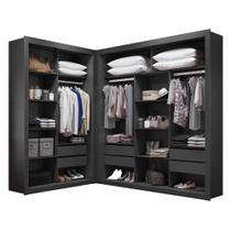 Closet Modulado 6 gavetas 100% MDF Amoudi Móveis