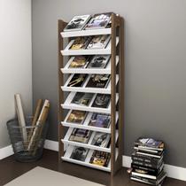 Closet Modulado Aberto - Sapateira Aberta 8 Prateleiras Multiuso 69cm AZ1006 Tecnomóbili