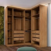 Closet Modulado Safira 009 Clic Moveis