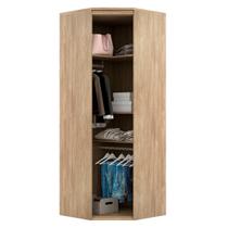 Closet Modulado Sem Portas Canto 45 MDF Lotus Belmax