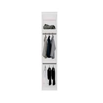 Closet Modulado Sem Portas com Cabideiros 35 cm MDF Lotus Belmax