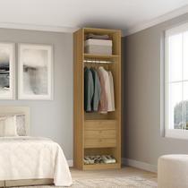 Closet Modulado Sem Portas com Gavetas 90cm Altezza Belmax Closet Modulado Sem Portas com Gavetas 90cm Altezza Belmax