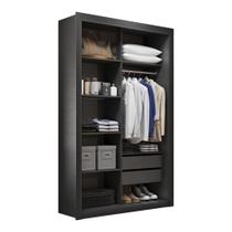 Closet Solteiro 2 Gavetas 100% MDF Amoudi Móveis