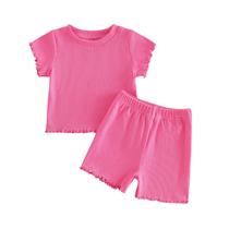 Clothing Kupretty Toddler Baby Girl, conjunto de roupas de verão de 3 a 4 anos Clothing Kupretty Toddler Baby Girl, conjunto de roupas de verão de 3 a 4 anos