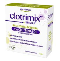 Clotrimix Unhas 7ml - Base Fortalecedora com Clotrimazol e Nanotecnologia