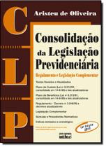 Clp: Consolidação da Legislação Previdenciária, Regulamento e Legislação Complementar - Atlas - Grupo Gen Clp: Consolidação da Legislação Previdenciária, Regulamento e Legislação Complementar - Atlas - Grupo Gen