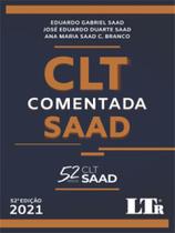CLT Comentada Saad - 52ª Edição (2021) - LTR