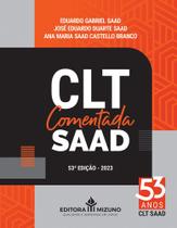 CLT Comentada SAAD - 53ª Edição