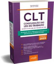 Clt Consolidação Das Leis Do Trabalho - 06Ed/22 - Mini