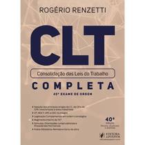 Clt - Consolidacao das Leis do Trabalho - 45 Exame de Ordem