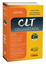 CLT Organizada - Coleção Exame de Ordem - 7ª Edição (2021) - Rideel