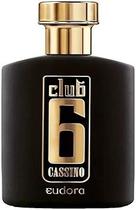Club 6 Cassino Deo Colônia Masculino Eudora