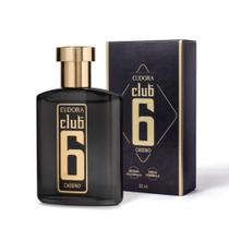 Club 6 Cassino Masculino 95 Ml - Deo-colônia Eudora