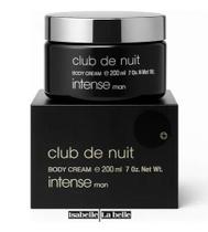 Club de Nuit Intense Isabelle La Belle Creme Corporal Masculino 200g Baunilha e Âmbar