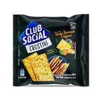 Club Social Crostini Queijo Parmesão e Vegetais 80g