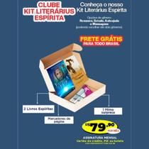 Clube Kit Literárius Espírita - 2 Livros