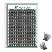 Clusters de cílios KEYYOU Air Touch Cluster Lashes D Curl 18 mm