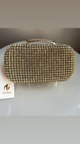 Clutch Dourada Pedraria Clutch Dourada Pedraria