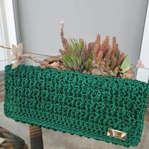 Clutch em crochê moderno - Clutch Yucca