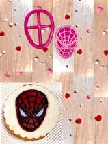 CM37 Cortador e marcador homem aranha confeitaria pasta americana CM37 Cortador e marcador homem aranha confeitaria pasta americana