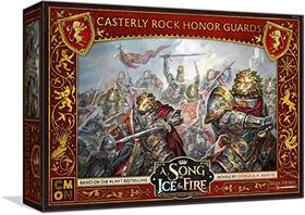 CMON As Crônicas de Gelo e Fogo Jogo de Miniaturas de Mesa Casterly Rock Honor Guards Unit Box Jogo de estratégia para adolescentes e adultos Idade 14+ 2+ Jogadores Tempo médio de reprodução 45-60 minutos Feito